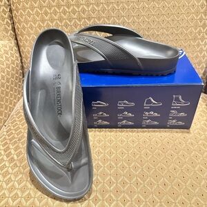 Men's Birkenstock Honolulu EVA Metallic Anthracite (Grey) Size 42 (11)